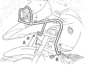BMW R 1150 GS [2000-2004] - Barra de proteção ao tanque