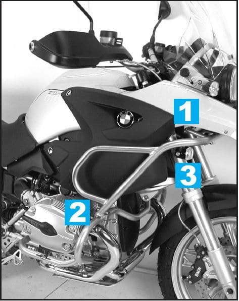 BMW R 1200 GS [2004-2007] - Barra de proteção ao tanque
