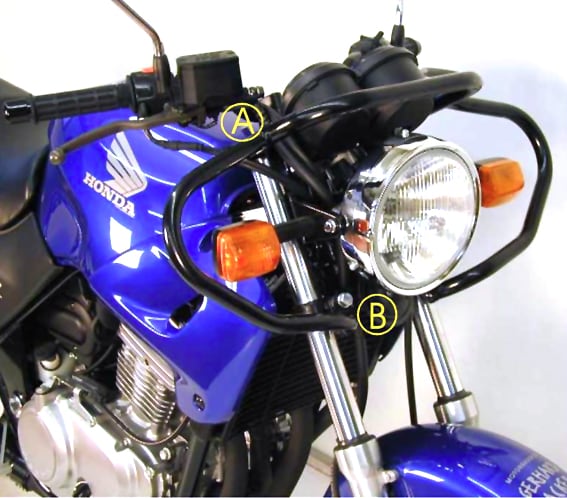 Honda CB 500 [1993-1997] - Proteção frontal preta