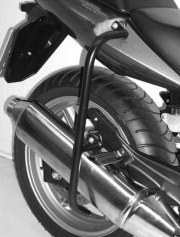 Honda CBF 600 S [2008-2013] - barra de proteção traseira preta