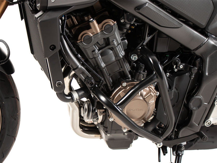 Honda CB 650 R [2024-2026] - Barra de proteção do motor "Solid" preta