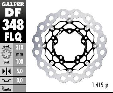 Suzuki M 109 R Boulevard [2024-2025] - Disco de freio flutuante Cubiq - foto 2