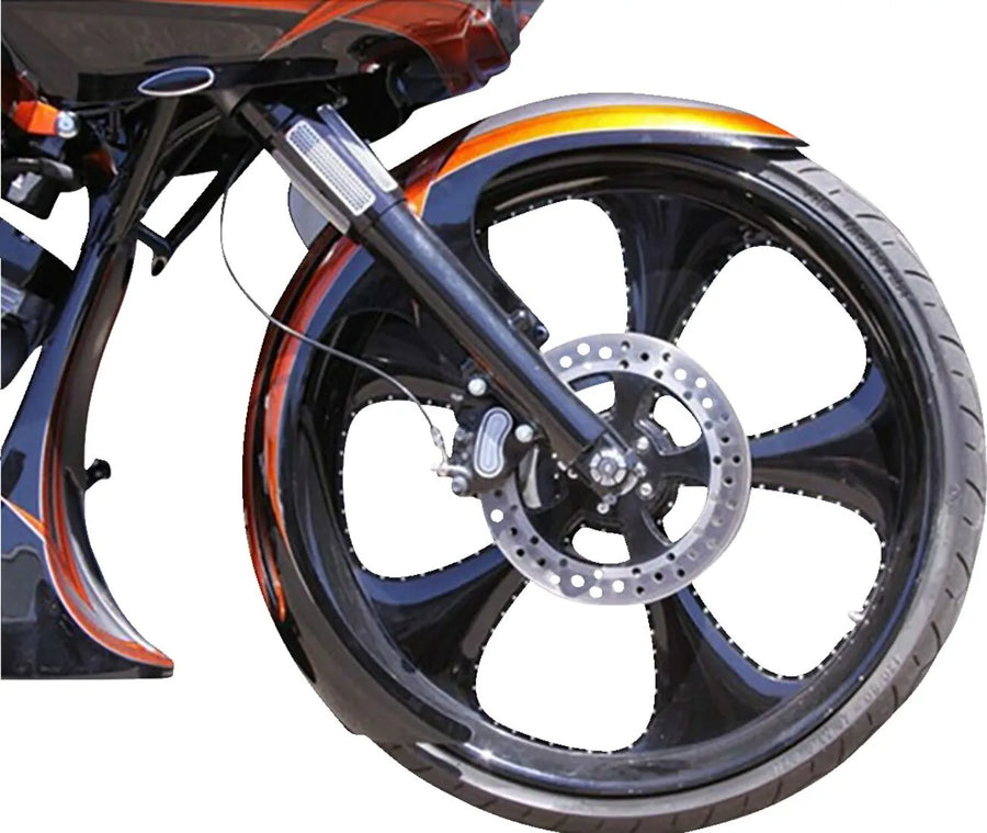 Harley Davidson Touring [PAUL YAFFE BAGGER NATION] – Pára-choque de aço DEI 21", 23", 26"