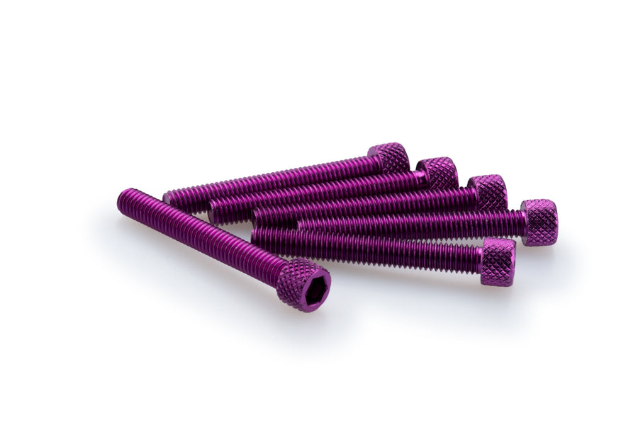 KTM RC 390 [2025] – Porcas em alumínio anodizado – prata
