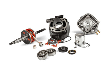 Aprilia SR Netscaper 50 2T LC - kit de cilindros e virabrequim 70 ferro fundido cinza LC