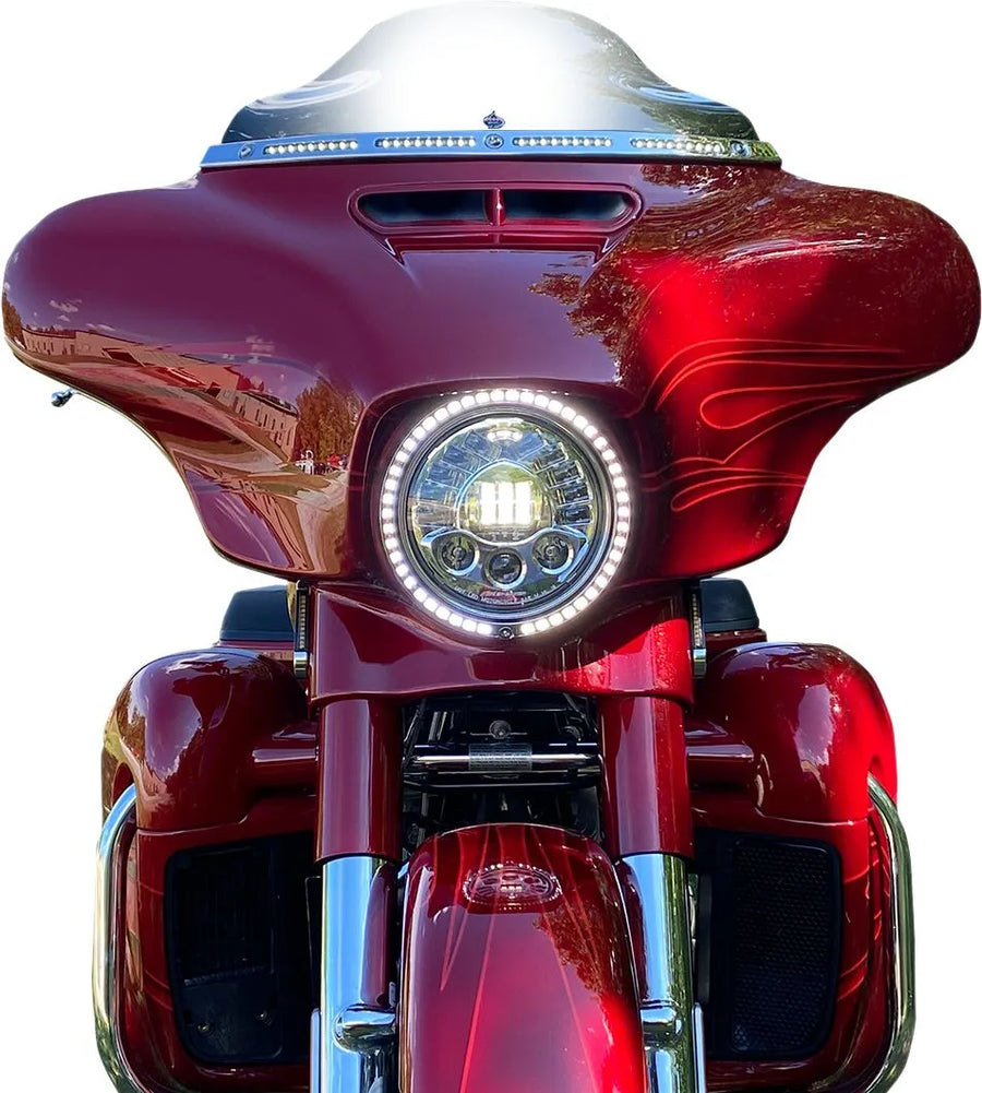 Harley Davidson flhtcui [CUSTOM DYNAMICS] – Guarnição do anel do pisca-pisca ProBEAM®