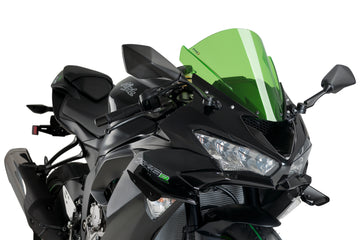 KAWASAKI ZX-6R NINJA [2018] – Spoiler lateral esportivo – Preto