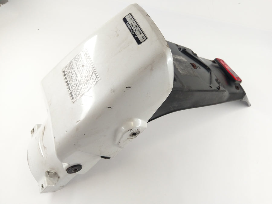 Honda Transalp XL 600 V PD06 [1991] - Retagem traseira com suporte de placa