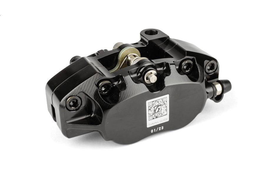 Yamaha Aerox 50 2T LC [2000–] - 4-Kolben Bremssattel mit Adapter Schwarz