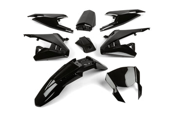 Aprilia RX Factory 50 2T - Kit de carenagens 8 peças preto