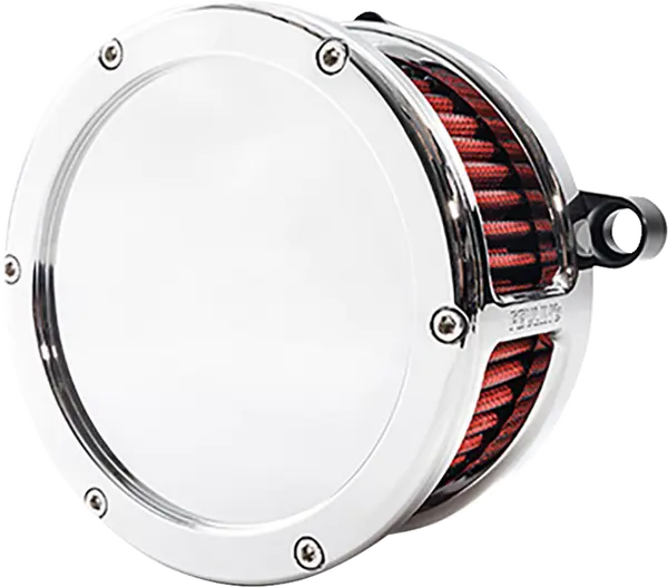 Harley-Davidson FLHLT 1923 Street Glide 3 117 [2026] - BA Luftfilterkit – Oberfläche: Verchromt, Rot – Bild 2