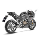 honda cb 500 [LEOVINCE] – Silenciador traseiro Nero - aço inoxidável-3