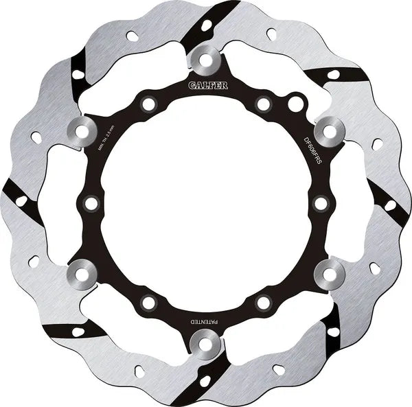 KTM EXC 300 TBI Champion Edition [2025] - disco de freio de onda flutuante, ranhurado - imagem 2