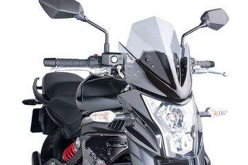 KAWASAKI ER-6N [2016] - Pára-brisa esportivo de nova geração | Matizado | PUIG 5997H