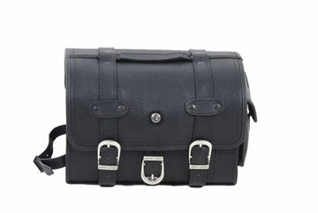 Bolsa de motocicleta [Hepco & Becker] - Bolsa de couro Liberty para montagem em Soloracks - Solorack
