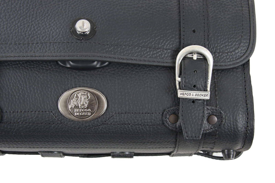 Bolsa para motocicleta [Hepco & Becker] - bolsa de couro Liberty - porta-bagagens