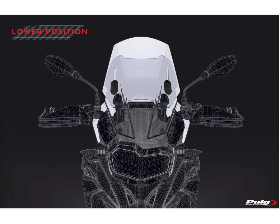 BMW F 750 GS [2024] – Pára-brisa ajustável – fortemente escurecido