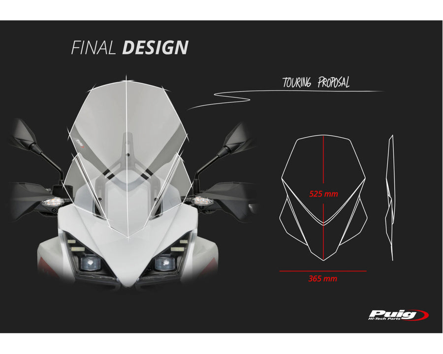 MOTO MORINI X-CAPE 700 [2024] – Tela Touring – Transparente