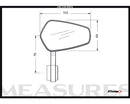 KTM 890 DUKE R [2025] – Espelho retrovisor Bond – Preto-12