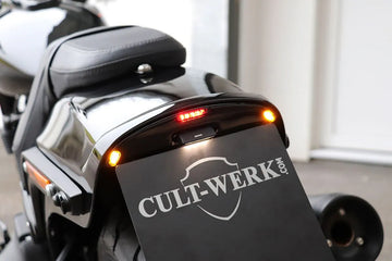 harley davidson fxfb [CULT WERK] – porta-matrícula - 0