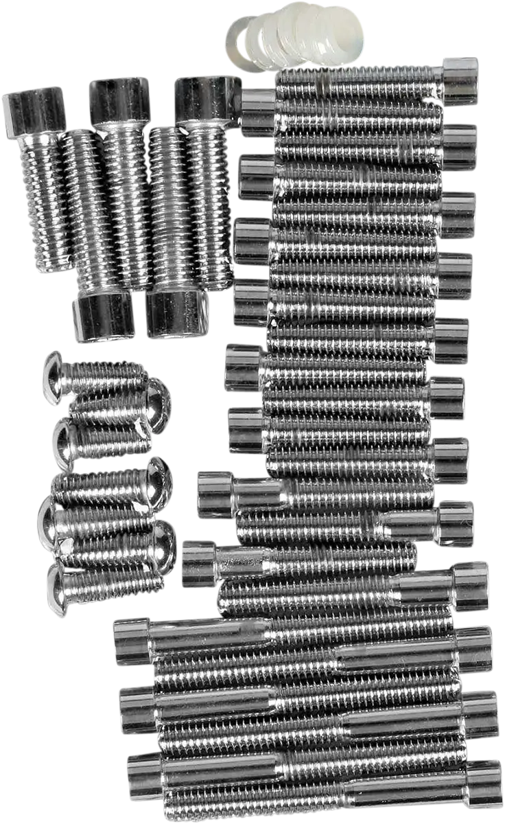 harley-davidson low rider s [DRAG SPECIALTIES] - Conjunto de parafusos para árvore de cames/primária/tampa de transmissão