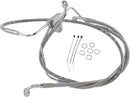 harley davidson flhtc [DRAG SPECIALTIES] - Kit de linha de freio estendida em aço inoxidável-1