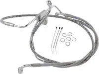 Harley Davidson Flhtcui [DRAG SPECIALTIES] - Kit de linha de freio em aço inoxidável, estendido