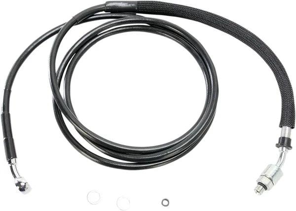 Harley Davidson Fxsbse [DRAG SPECIALTIES] - Linha de embreagem hidráulica em aço inoxidável