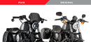 HARLEY DAVIDSON SPORTSTER 883 IRON XL 883 N [2012] – PLACA FRONTAL ALU – PRETO-2
