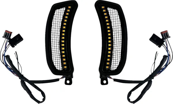 Harley-davidson LOW Rider [CUSTOM DYNAMICS] – Luzes de ventilação da carenagem