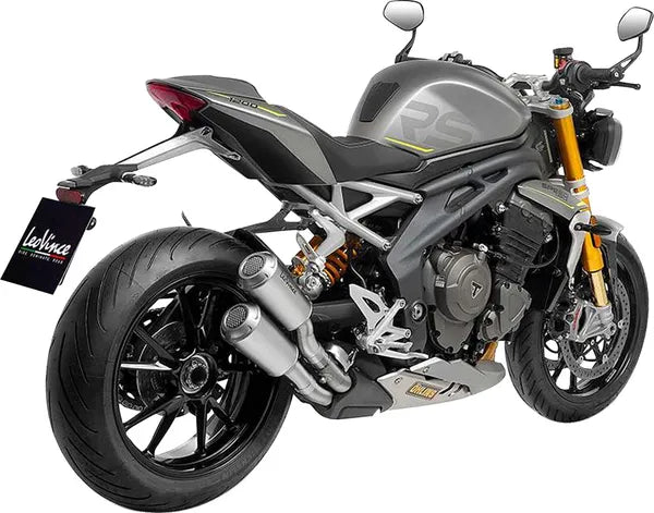 Triumph Speed ​​​​Triple 1200 RS [LEOVINCE] – Silenciador deslizante LV-10