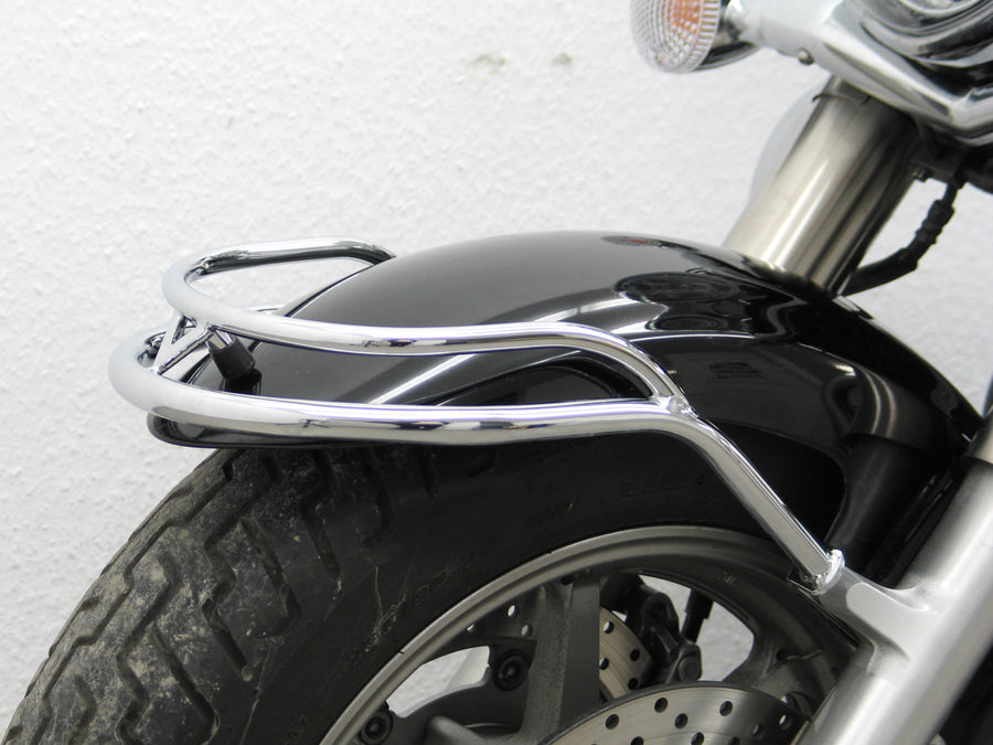 Yamaha XVS 1300 Midnight Star [2007-2016]-Relando para a folha de proteção da roda dianteira