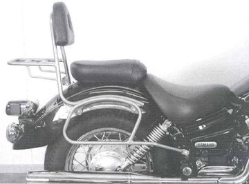 Yamaha XVS 125 [2000-2004] - Sissybar sem ponte de bagagem