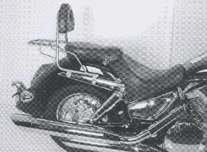Honda VTX 1300 [2003-2007] - Sissybar sem ponte de bagagem