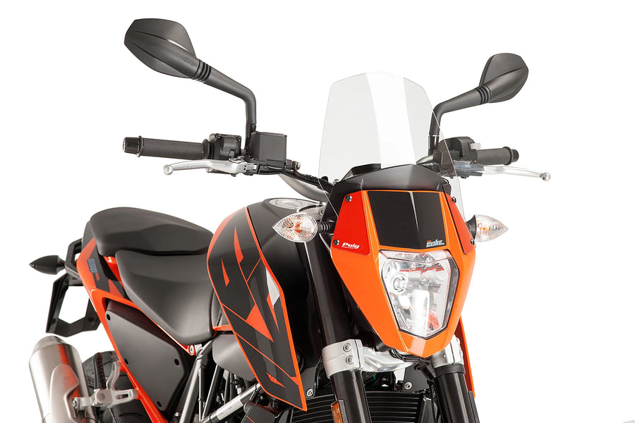 KTM 690 DUKE [2019] - Pára-brisa esportivo de nova geração | Limpar | PUIG 6009W