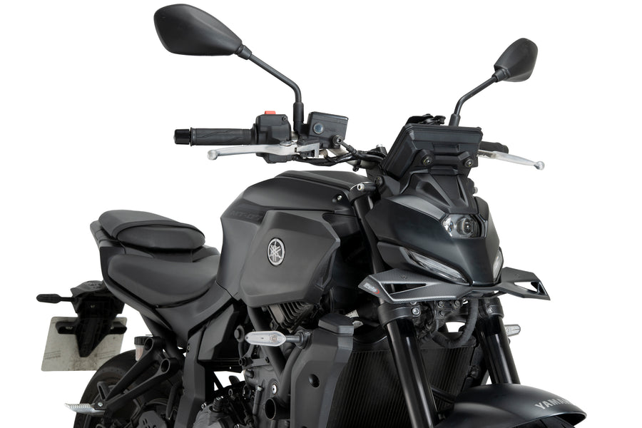 YAMAHA MT-07 Y-AMT [2025] – Spoiler dianteiro do pára-brisa com carenagem nua