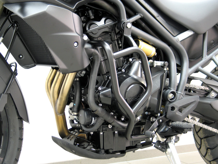 Triumph Tiger 800 [2011-2014] - Barra de proteção de enduro, preto
