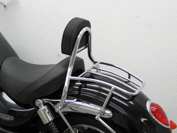Triumph Rocket III Roadster [2010-2017] - Sissy Bar do motorista com almofada e porta-bagagens