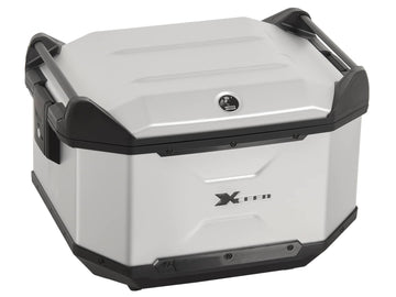 Topcase [Hepco & Becker] - Xceed 45 L - prateado - para porta-topcases