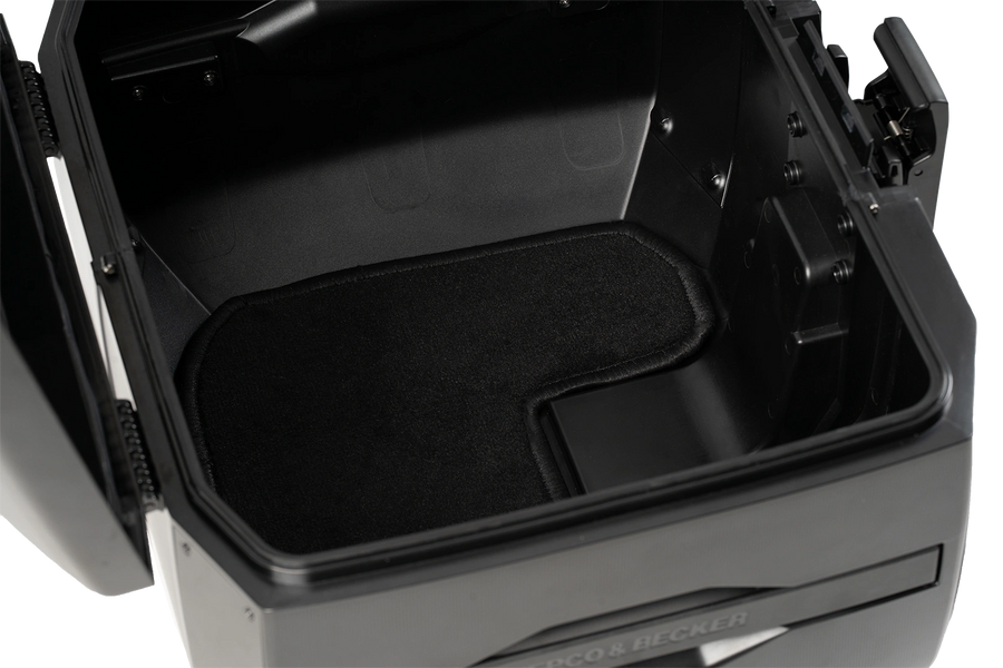 KTM 390 Duke [2017-2023] - Smartrack-Set mit Xcore Topcase schwarz