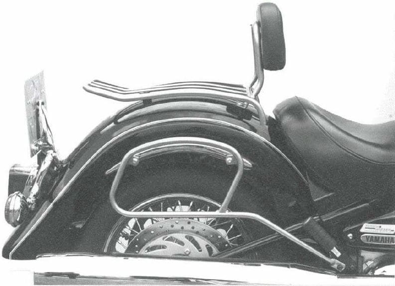 Yamaha XV 1600 Wild Star [1994-2004] - Solorack com backrest