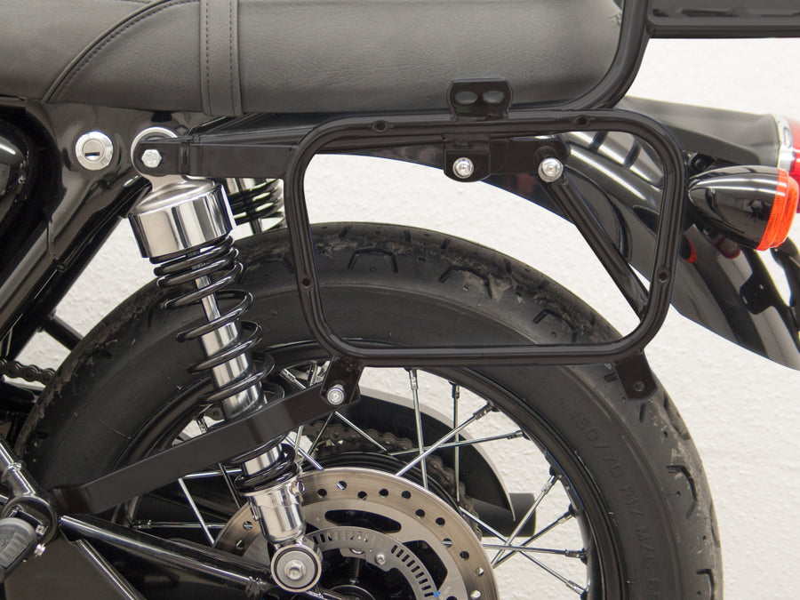Triumph Bonneville T 100 [2017] - Transportador lateral do caso Givi/Kappa (Monokey), Black