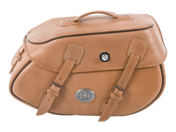Hepco & Becker [Hepco & Becker] - bolsa única de couro Buffalo