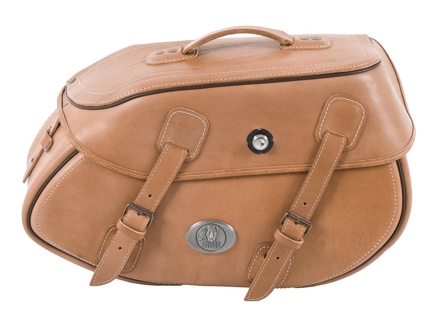 Hepco & Becker [Hepco & Becker] - bolsa única de couro Buffalo