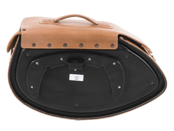 Hepco & Becker [Hepco & Becker] - bolsa única de couro Buffalo