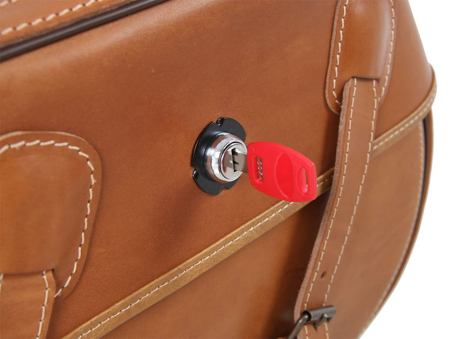 Bolsa de motocicleta [Hepco & Becker] - Bolsa lateral Buffalo esquerda marrom – C-Bow