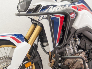 Honda CRF 1000 L Africa Twin (também DCT) (SD04) 2015-2016 e (SD06) 2017-2019 [2015-2016] -nduro Barra de proteção acima, preto
