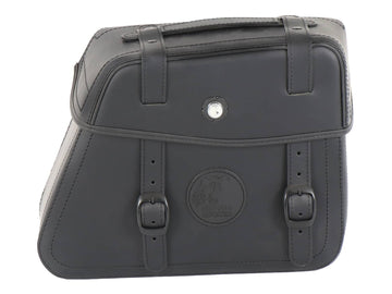 Bolsa de motocicleta [Hepco & Becker] - Couro resistente preto direito – recorte