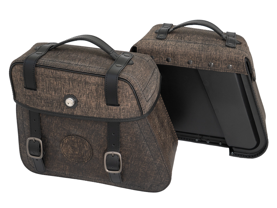 Hepco & Becker [Hepco & Becker] - Conjunto de bolsa de couro resistente