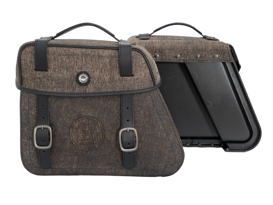 Hepco & Becker [Hepco & Becker] - Conjunto de bolsa de couro resistente